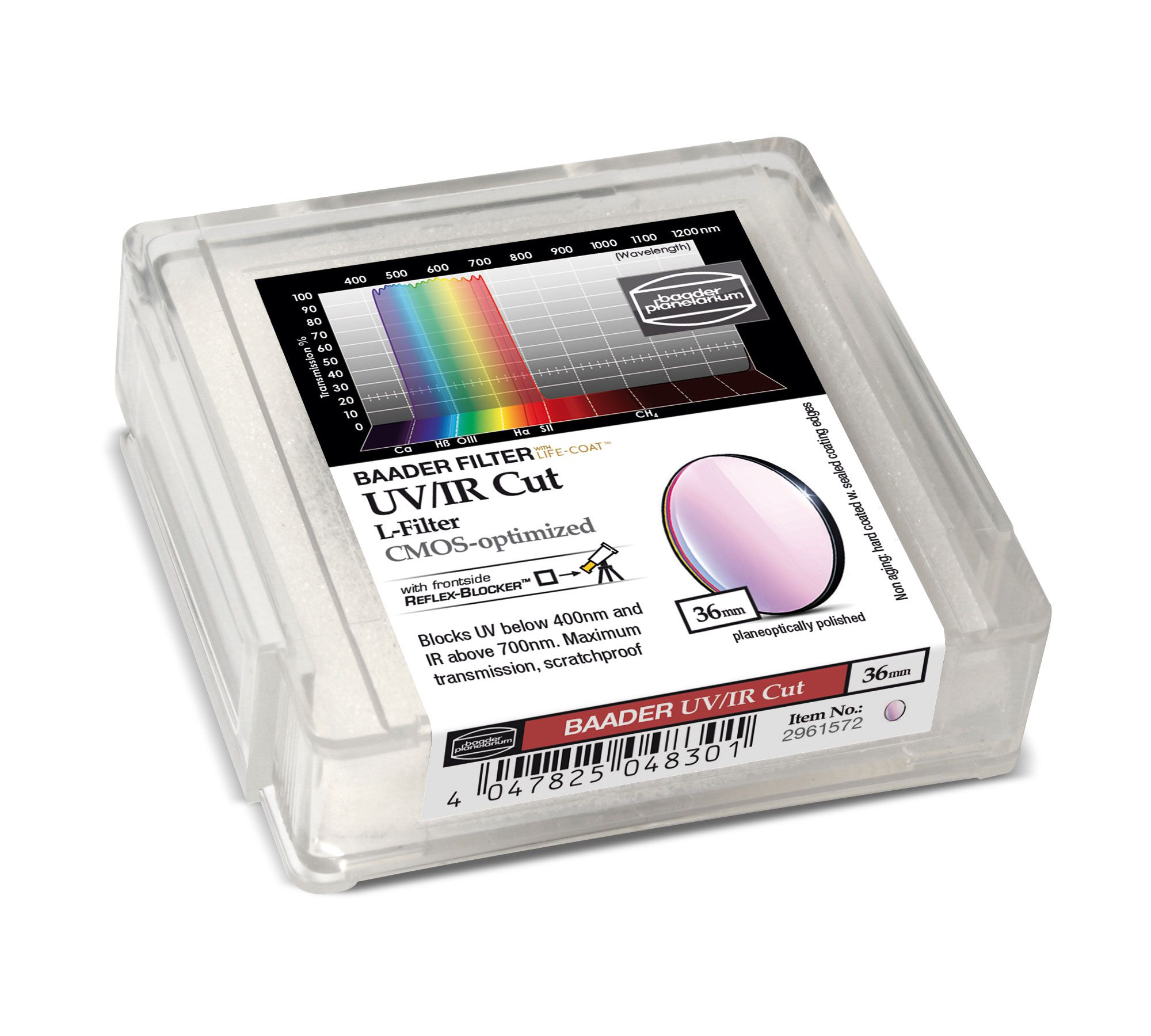 Baader UV/IR Cut / CMOS L-Filter 36mm