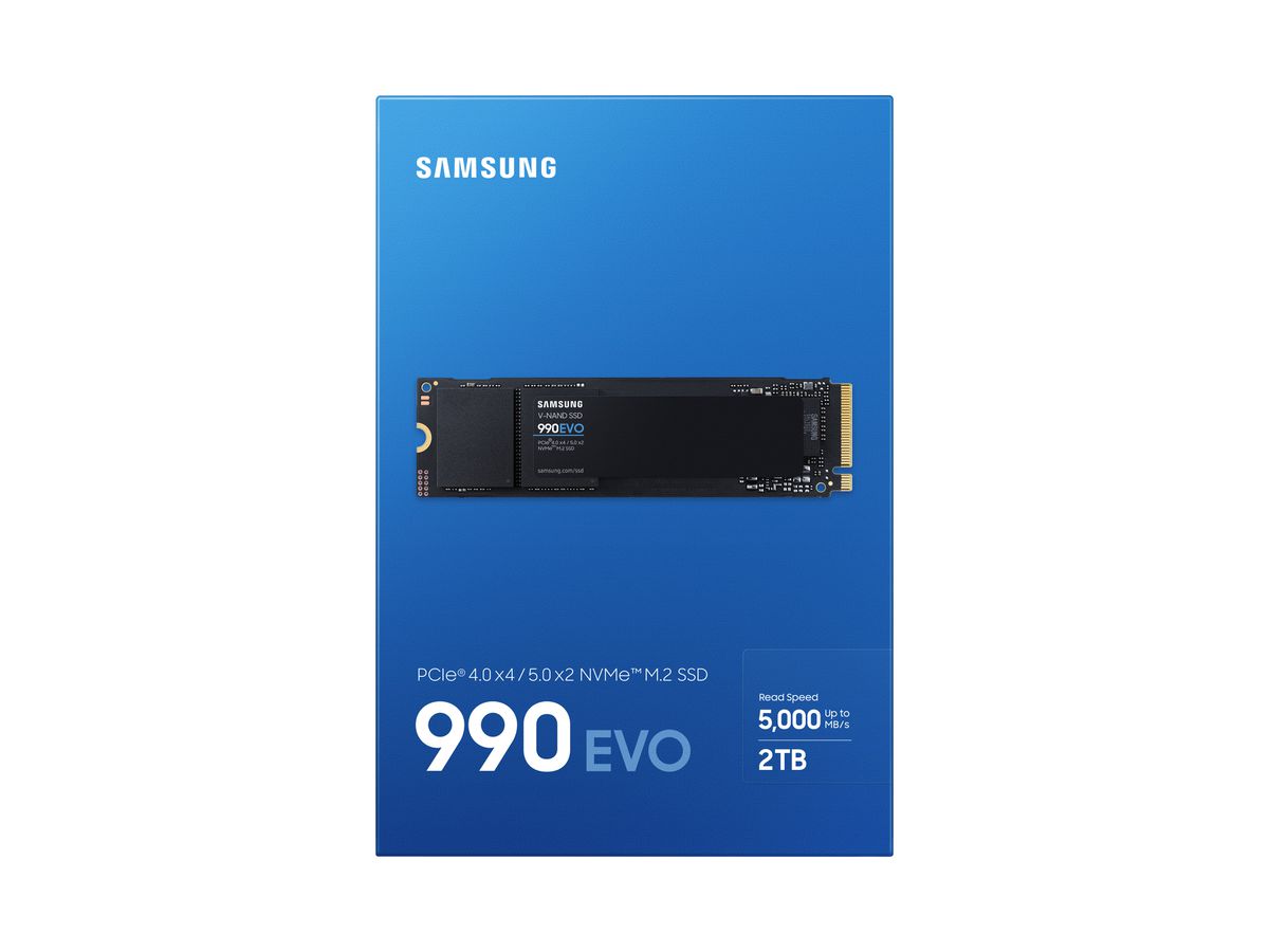 Samsung SSD 990 EVO NVMe M.2 PCIe 5.0 2TB