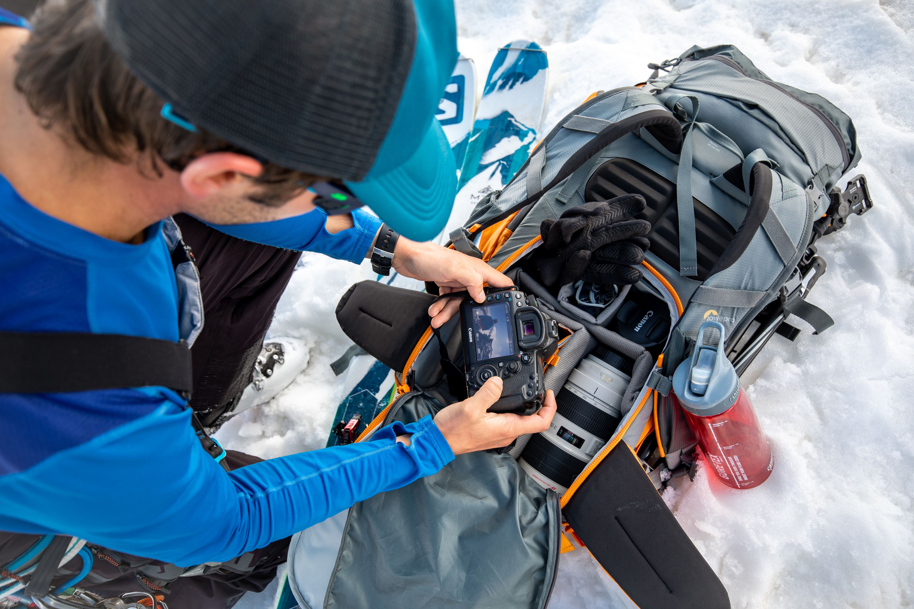 Lowepro Powder BP 500 AW bleu engelberger ag