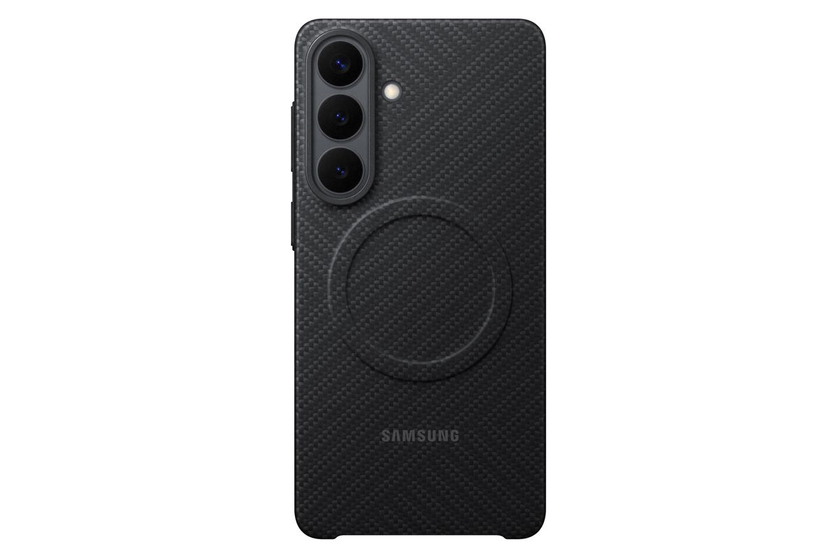 Samsung S26+ Carbon Magnet Case Black