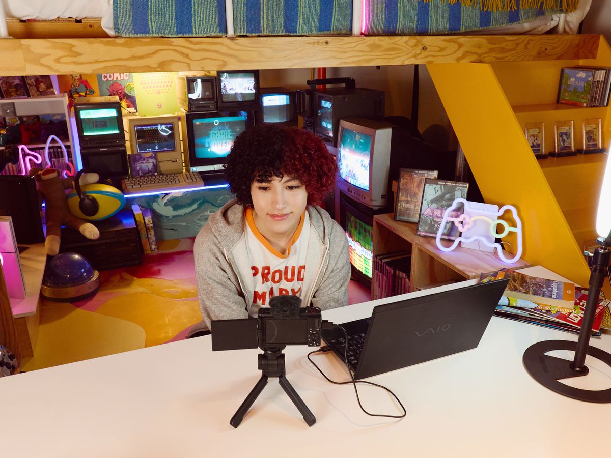 Sony ZV-1F Vlog Camera 4K