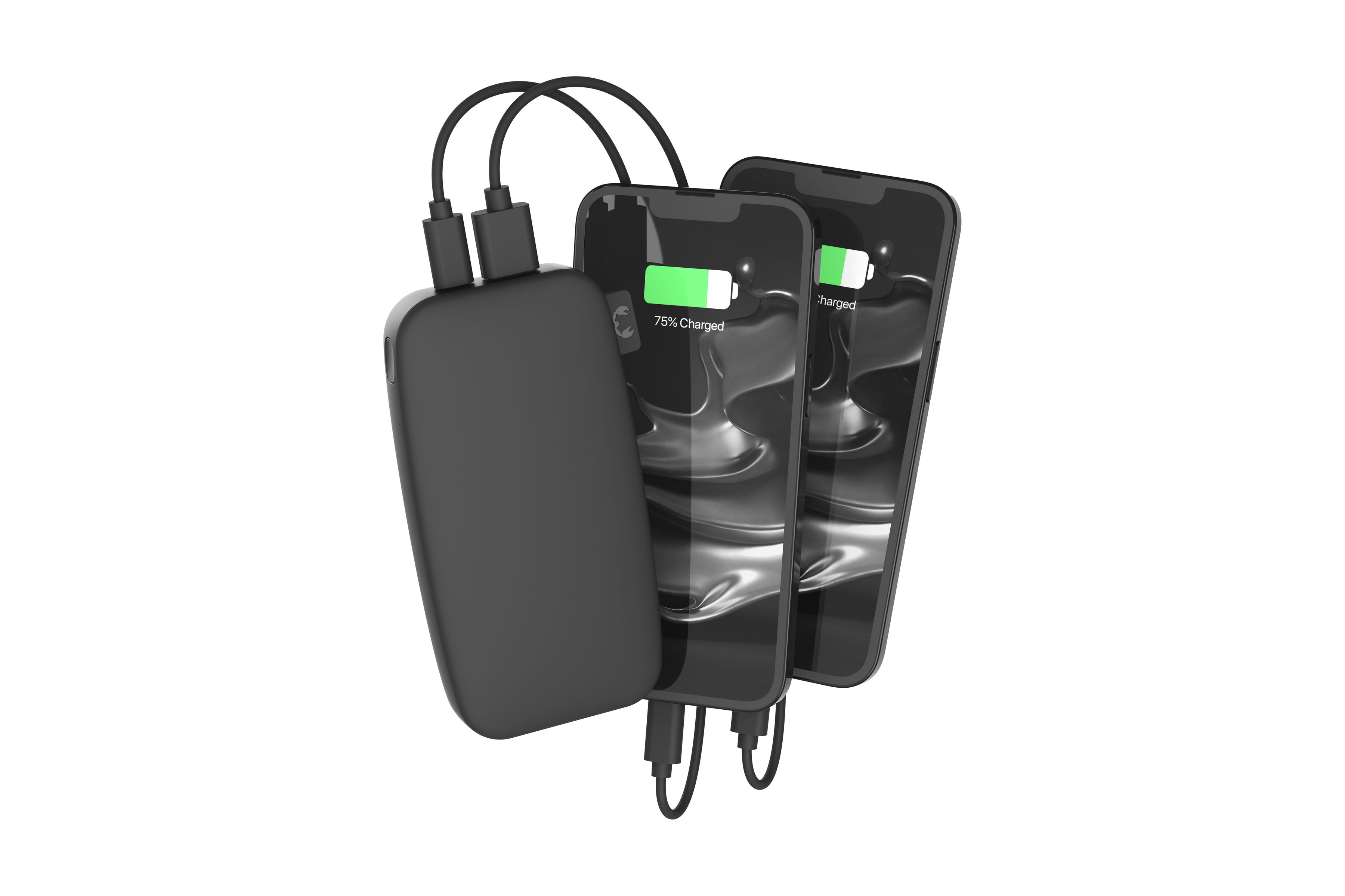 Fresh 'n Rebel Powerbank 12000 mAh Grey