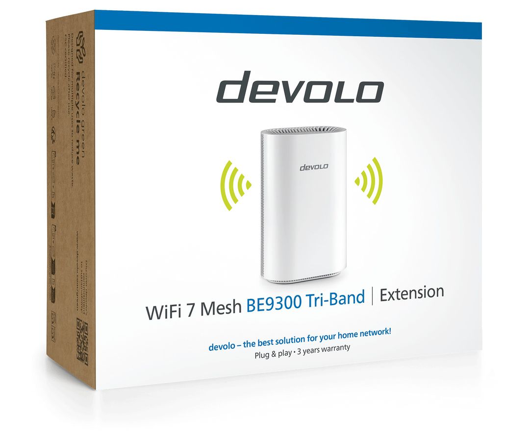 Devolo WiFi 7 Mesh BE9300 Tri-Band Ext.