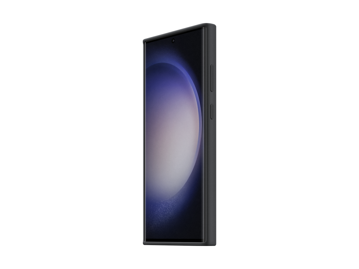 Samsung S23 Ultra Silicone Grip Case Black