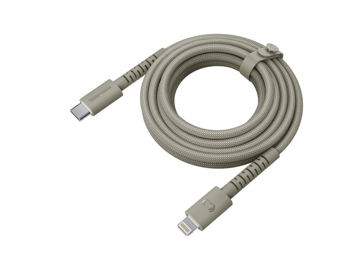 Fresh 'n Rebel USB-C to Lightning Green
