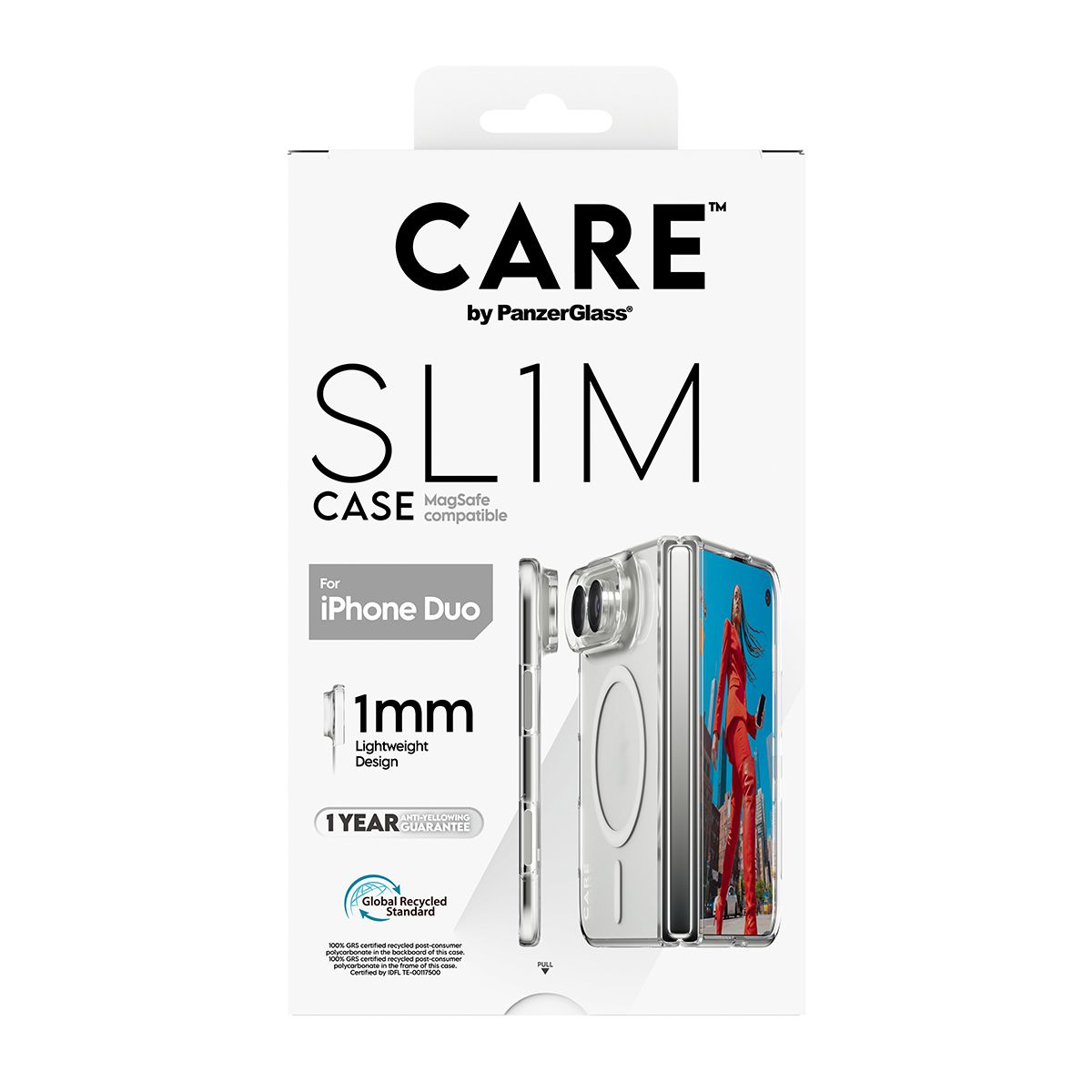 PanzerGlass iP 18 Duo SL1M Case clear