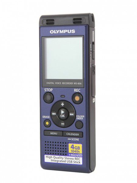 Olympus WS-806 VoiceRecorder 4GB blue