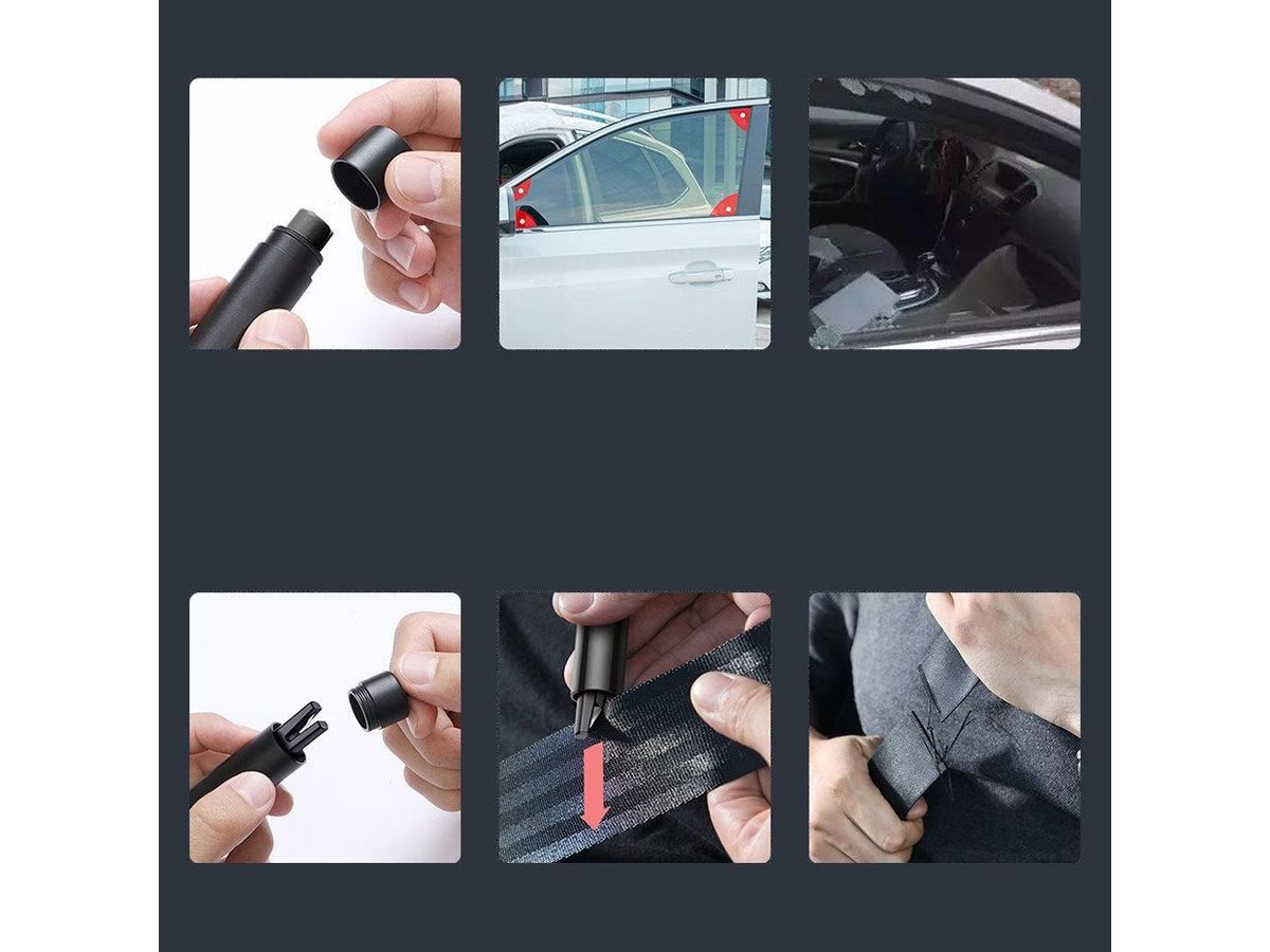 Baseus Car Safety Hammer Sharp Tool