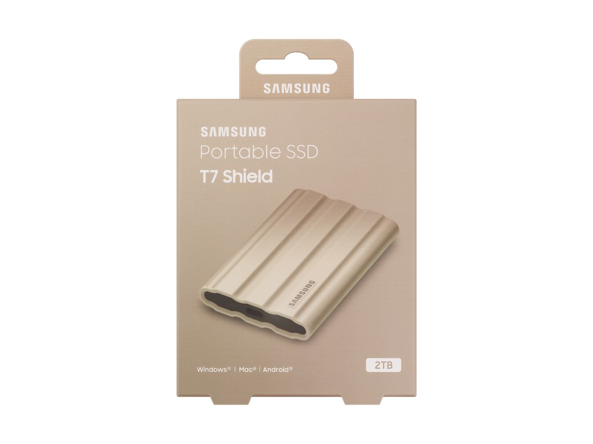 Samsung PSSD T7 Shield 2TB beige