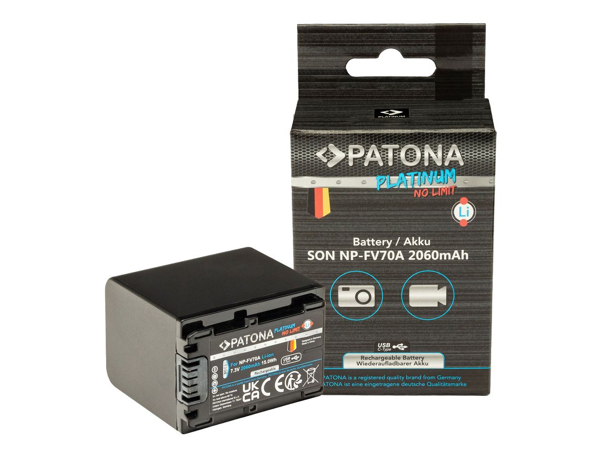Patona Platinum USB-C Sony NP-FV70