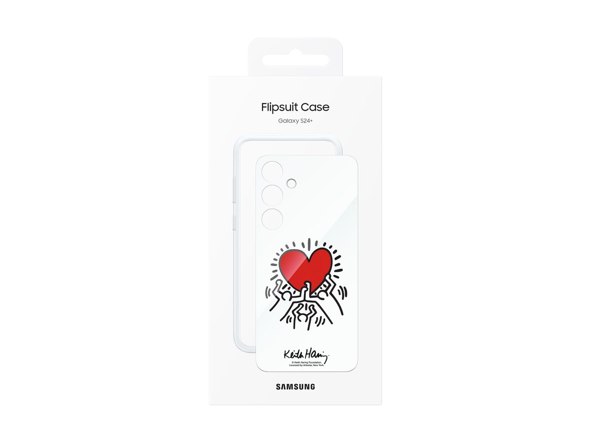 Samsung S24+ Suit Case White