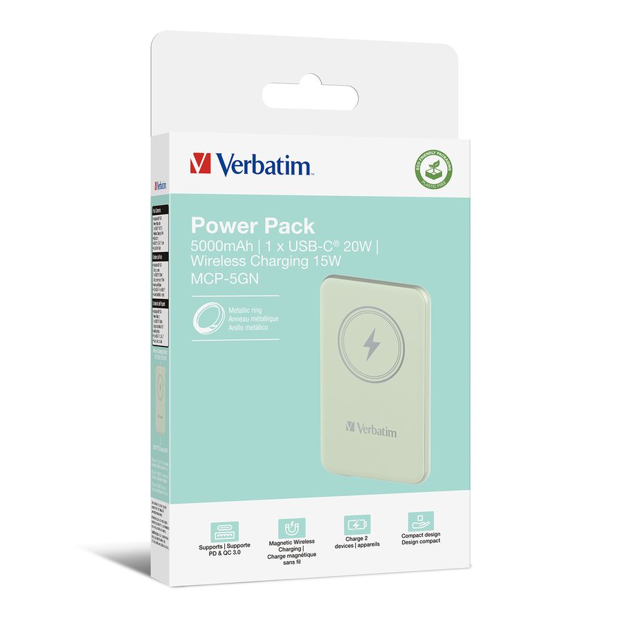 Verbatim Powerbank 5000 mAh Green