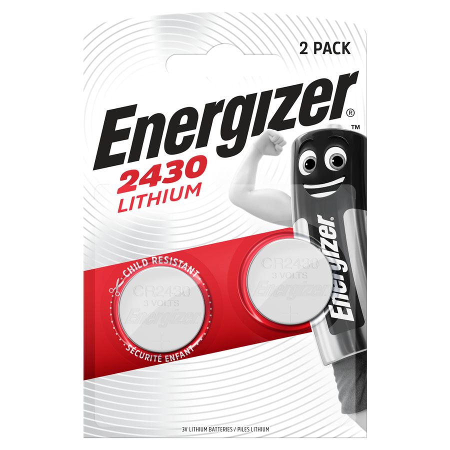 Energizer CR 2430 Lithium 3.0V FSB-2