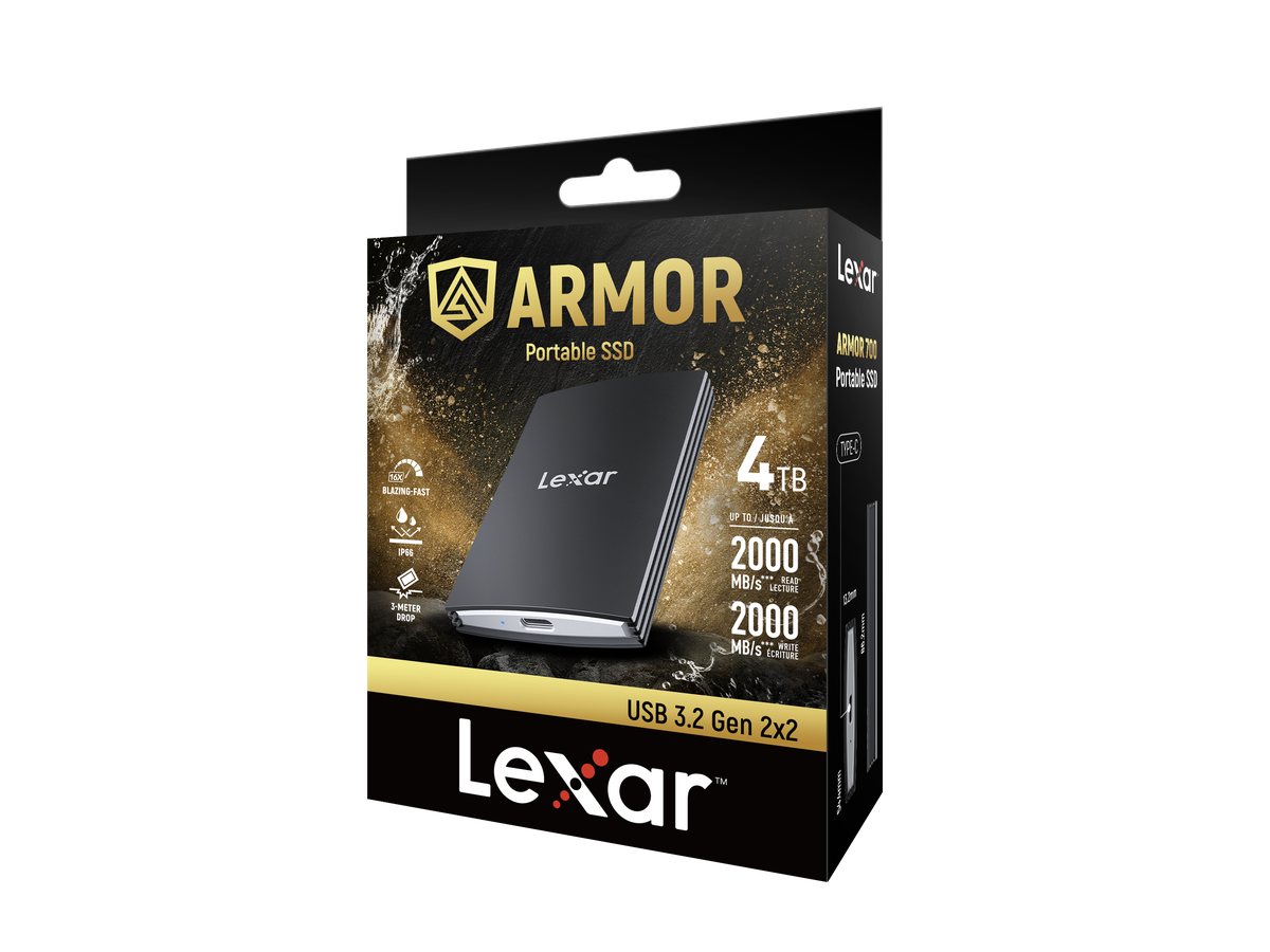 Lexar Armor 700 Portable SSD 4TB