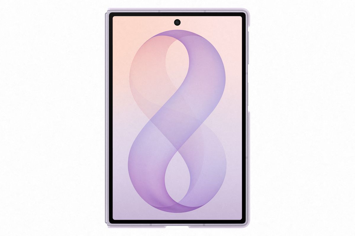 Samsung Fold 8 Silicone Magnet Lavender