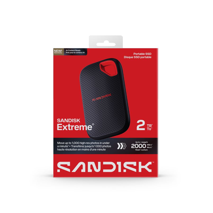 SANDISK Extreme Portable SSD 2TB