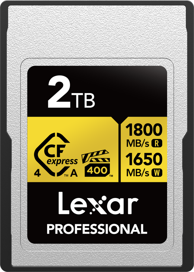 Lexar 1800MB/s CFexpress 4.0 A 2TB Gold