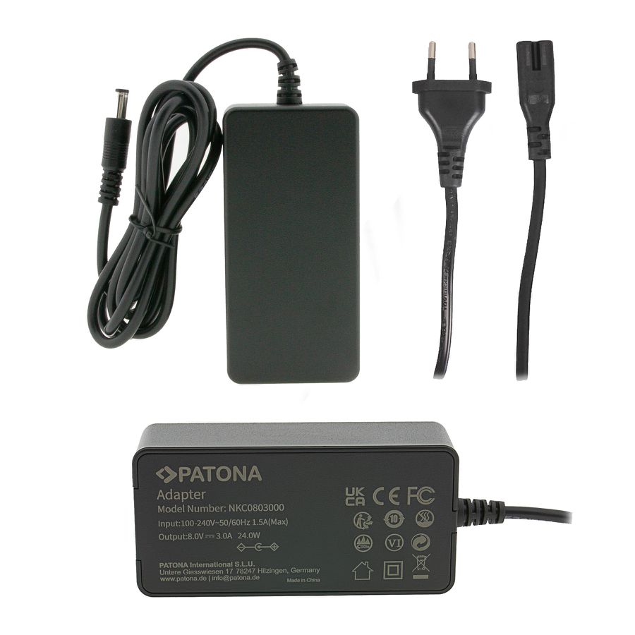 Patona Coupler Set Sony NP-F Serie