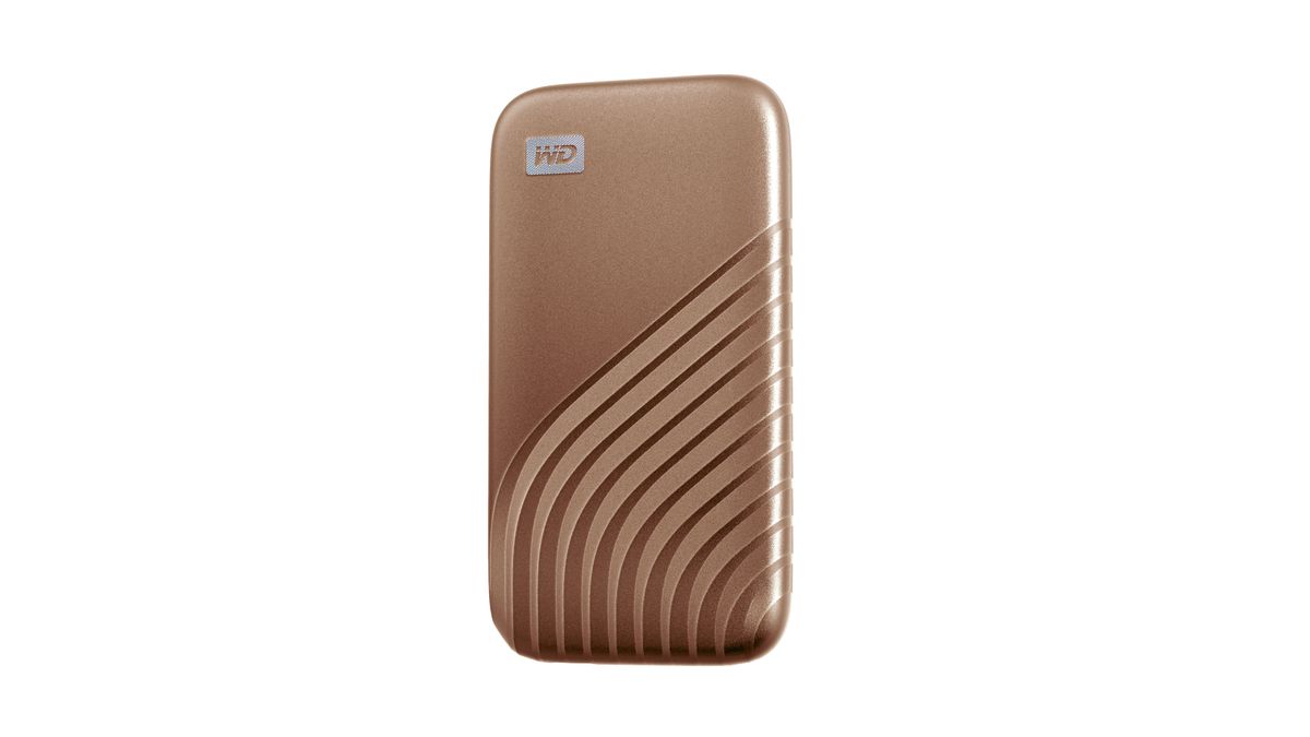 WD My Passport SSD 1TB gold