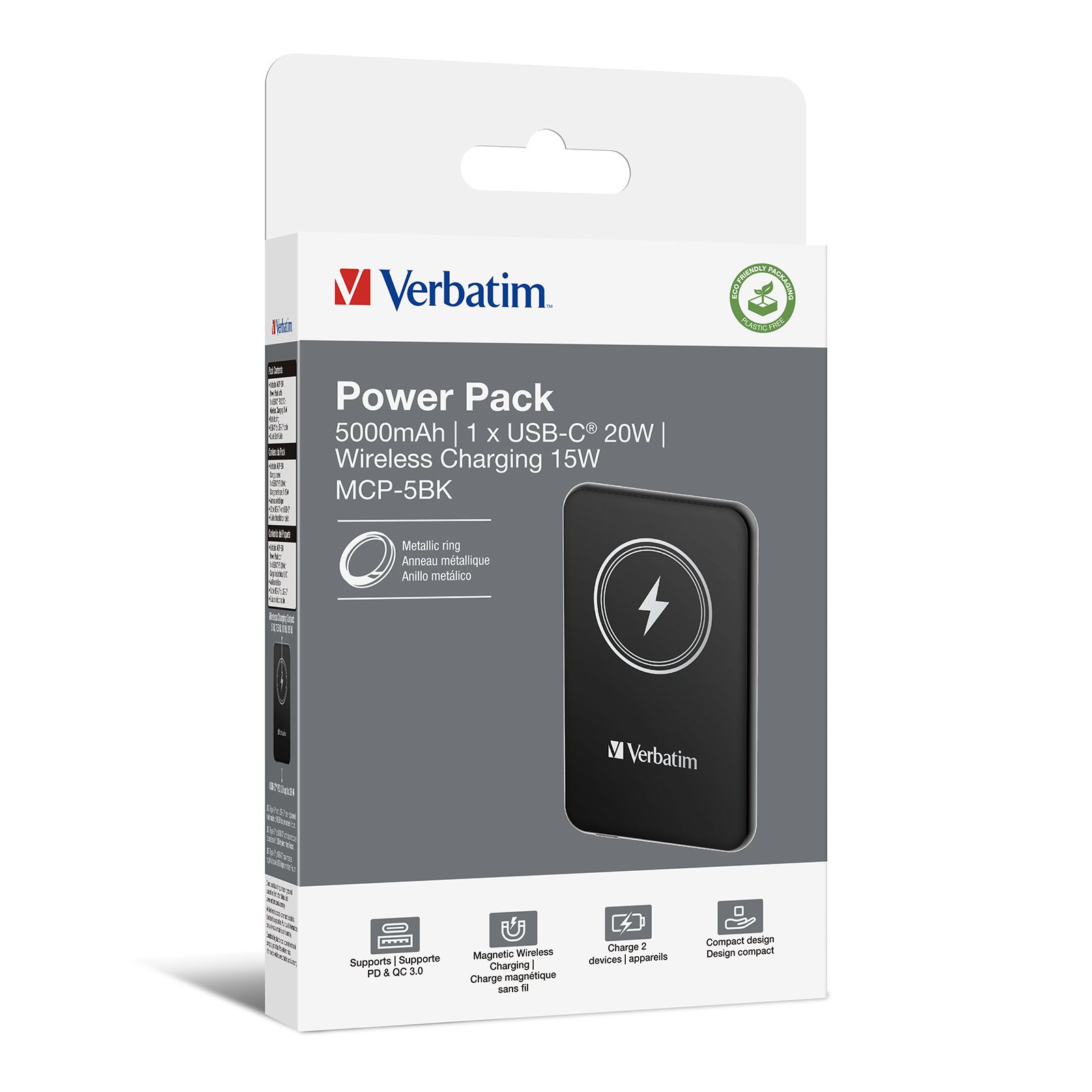 Verbatim Powerbank 5000 mAh Black