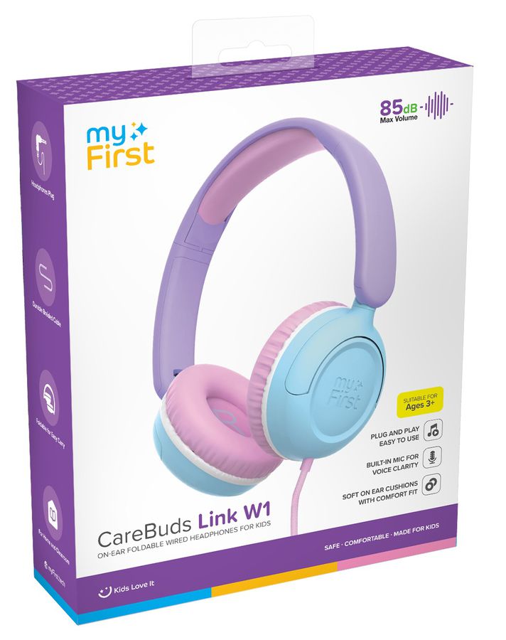 myFirst CareBuds Link W1 Cotton Candy