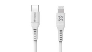 XtremeMac Lightning to USB-C 2m white