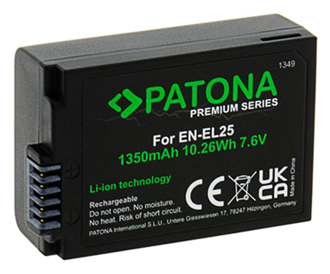 Patona Premium Batterie Nikon EN-EL25