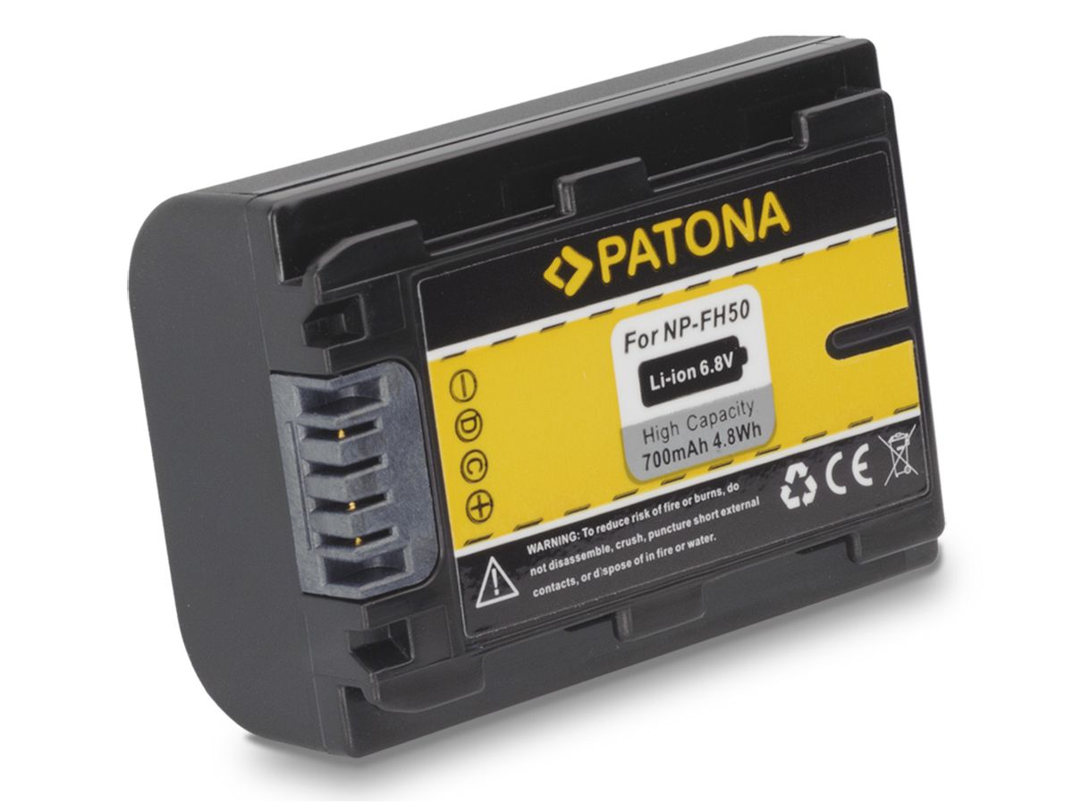 Patona Batterie Sony NP-FH50
