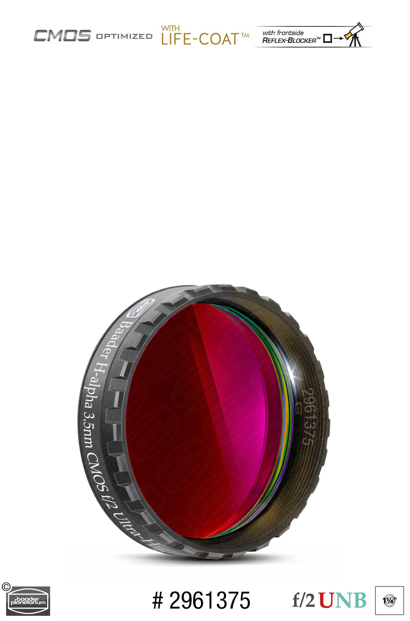 Baader Schmalband Ha 3.5nm 1.25" f/2