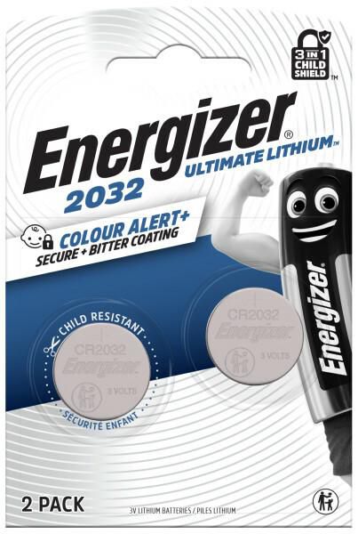 Energizer CR 2032 Ultimate Lithium 2 pc.