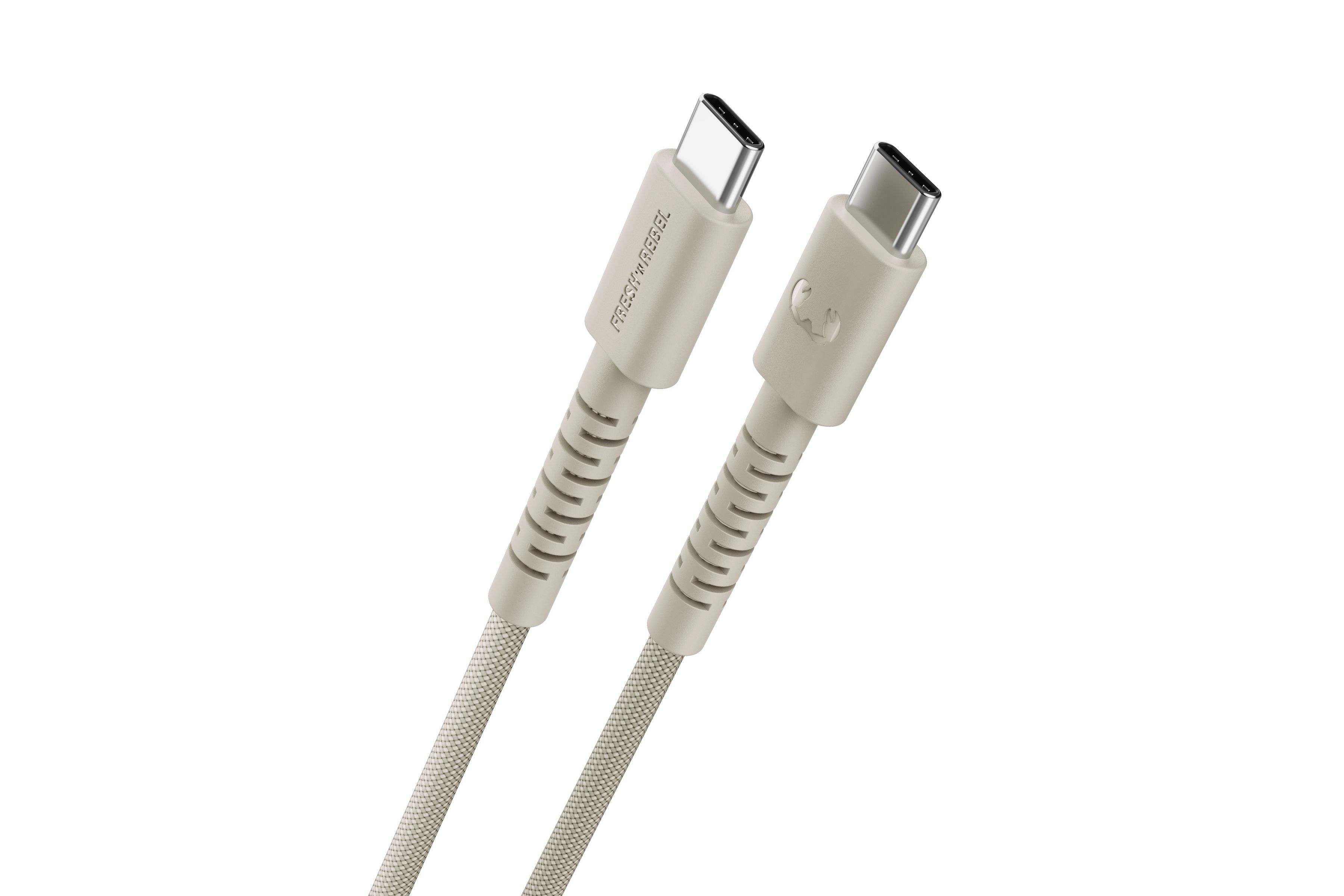 Fresh 'n Rebel USB-C to USB-C Silky Sand