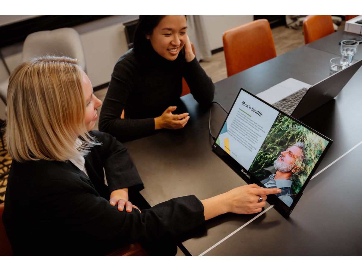 Verbatim Touchscreen Monitor 4K 17.3"