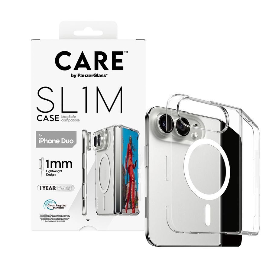 PanzerGlass iP 18 Duo SL1M Case clear