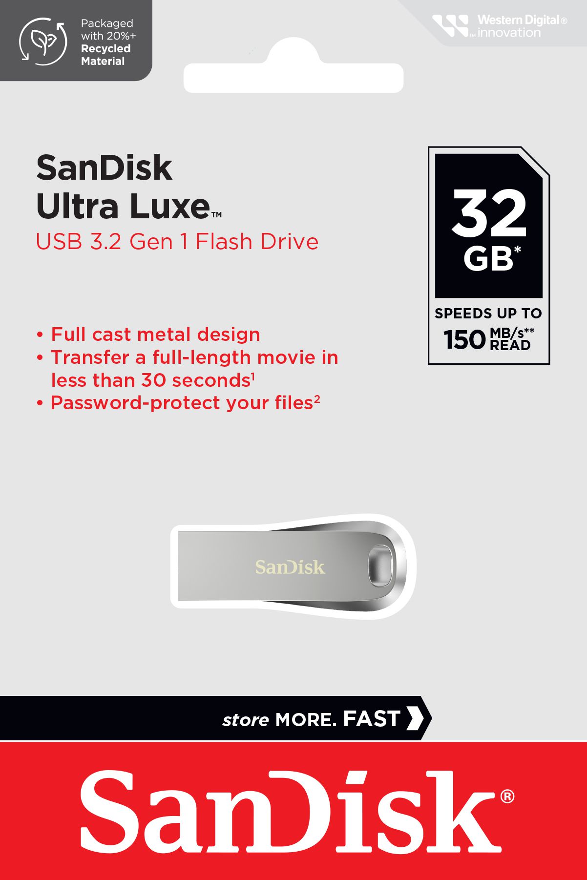SanDisk Ultra Luxe USB 3.2 32GB