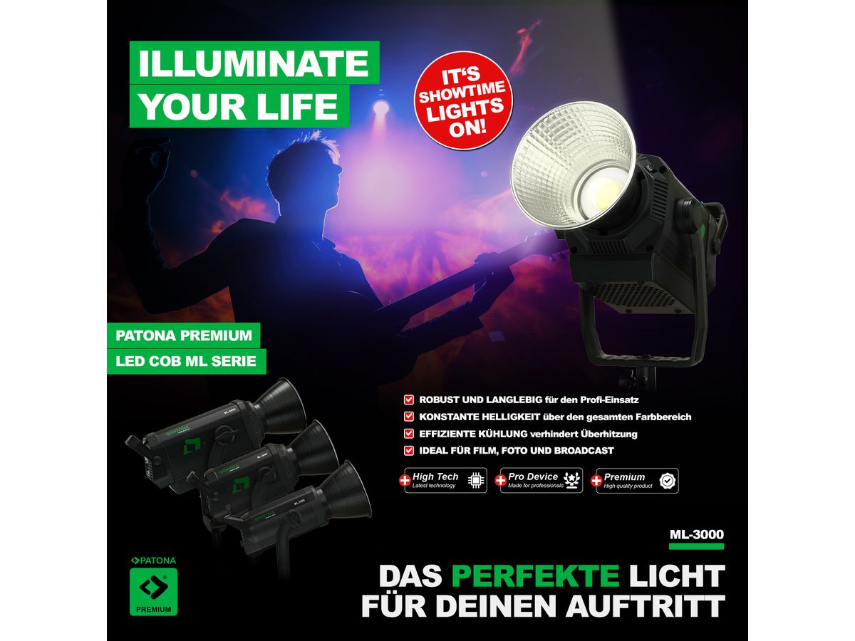 Patona Premium LED Light ML-3000