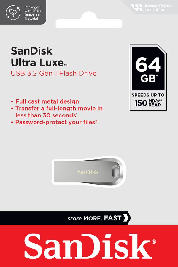 SanDisk Ultra Luxe USB 3.2 64GB