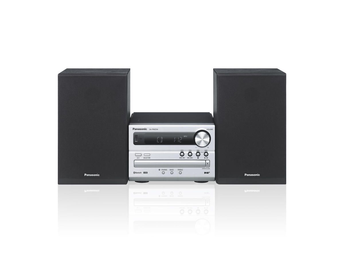 Panasonic Hifi DAB+ 2x40W PM254 Silver