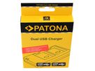 Patona Chargeur Dual USB NP-FM500H