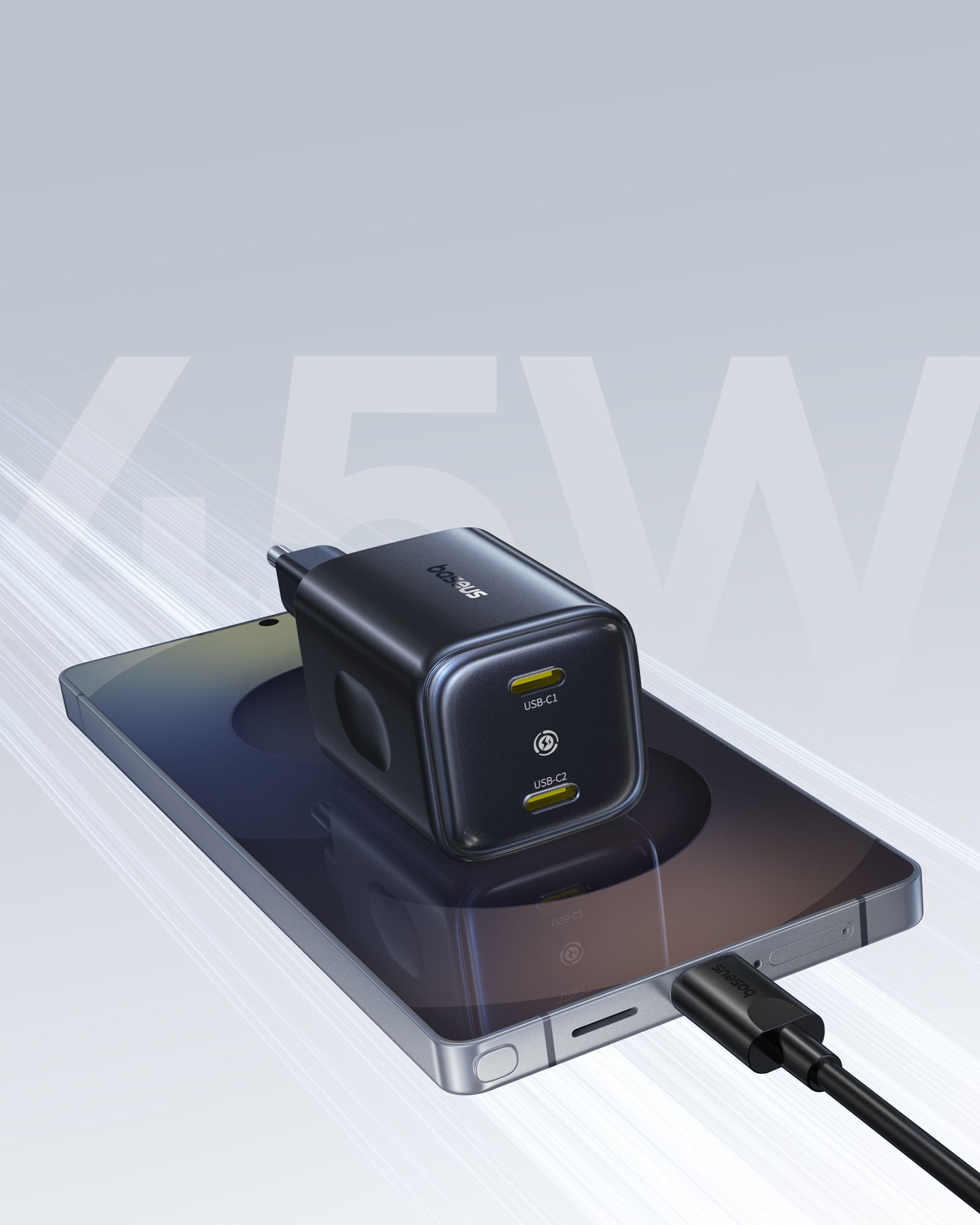 Baseus PicoGo Fastcharger 2C 45W Bl.