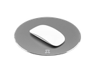 XtremeMac Round Aluminum Mouse Pad Grey