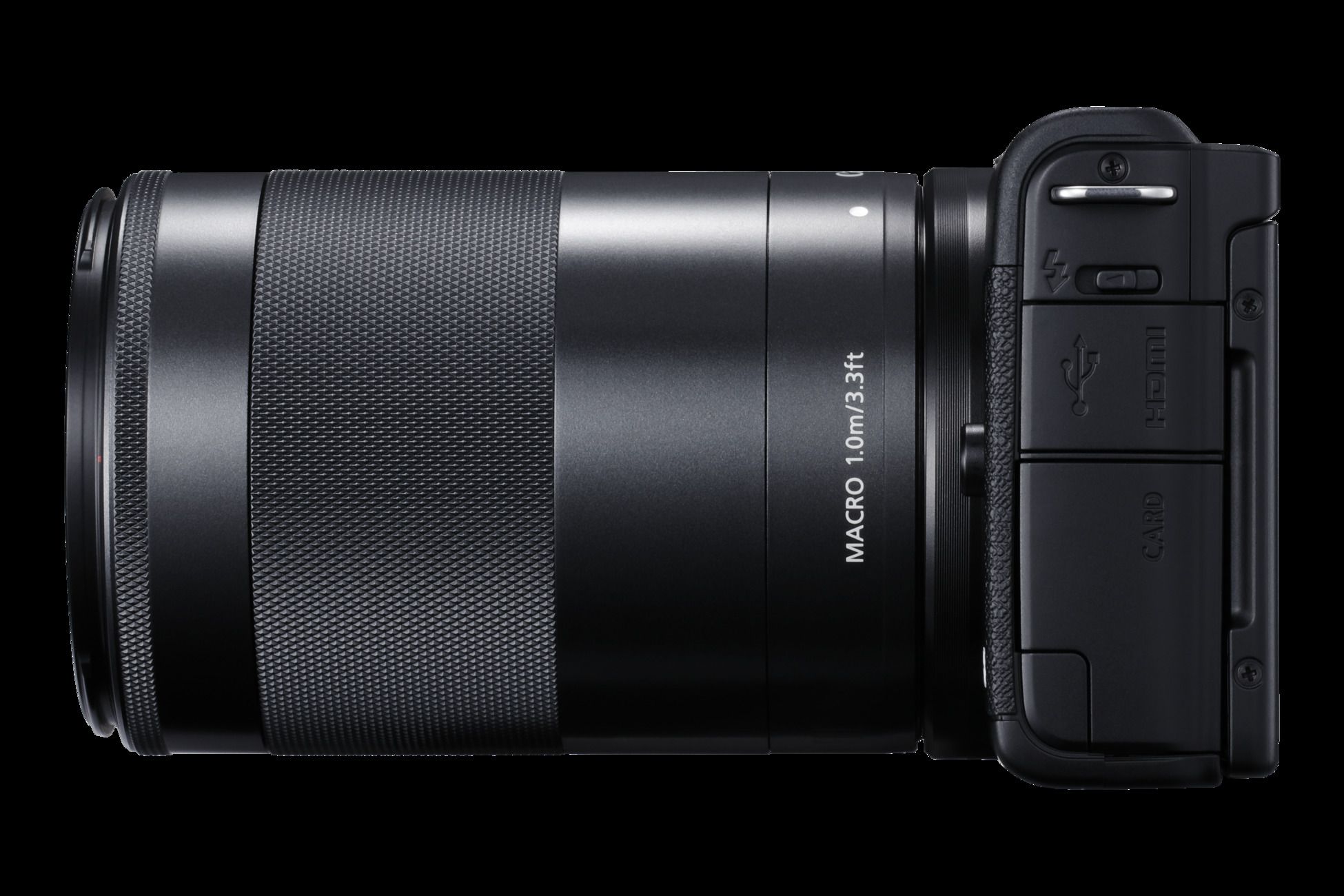 Canon EOS M200 + 15-45 + 55-200 Noir