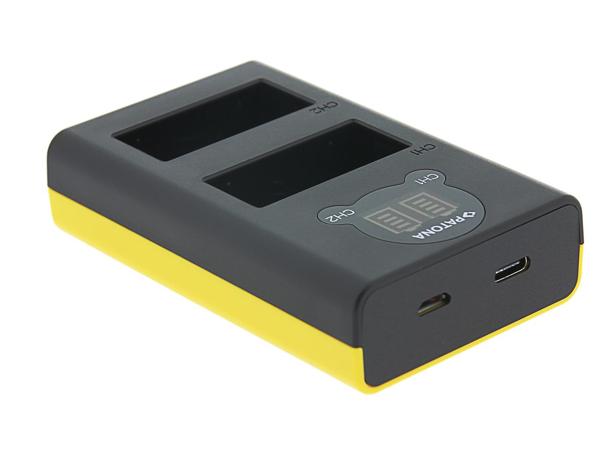 Patona Chargeur Dual LCD USB NP-W126