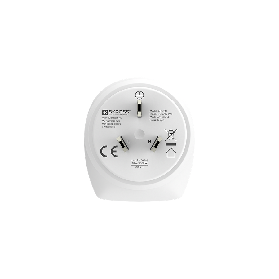 Skross Combo World to Australia