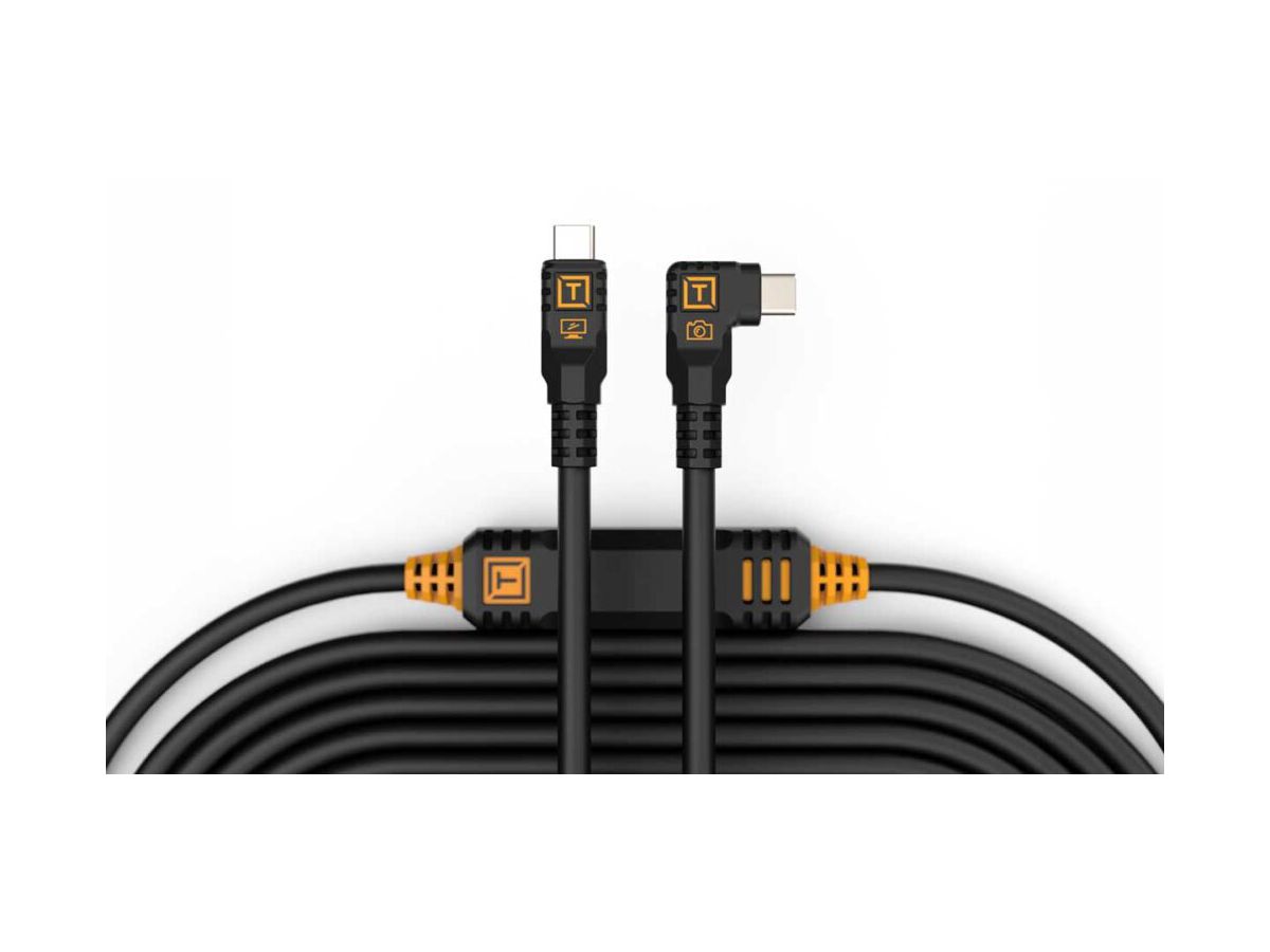TetherPro Optima 10G USB-C 9.4m RT Blk