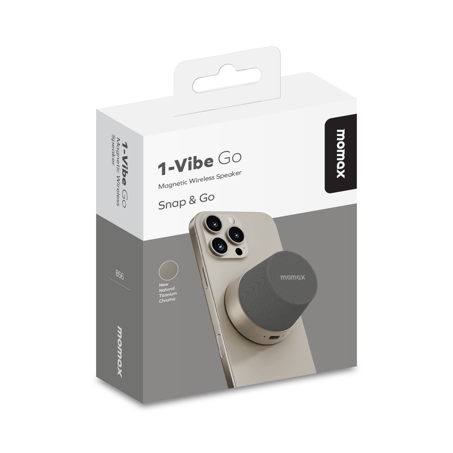 Momax 1-Vibe Go Magnetic Speaker 5 Watt