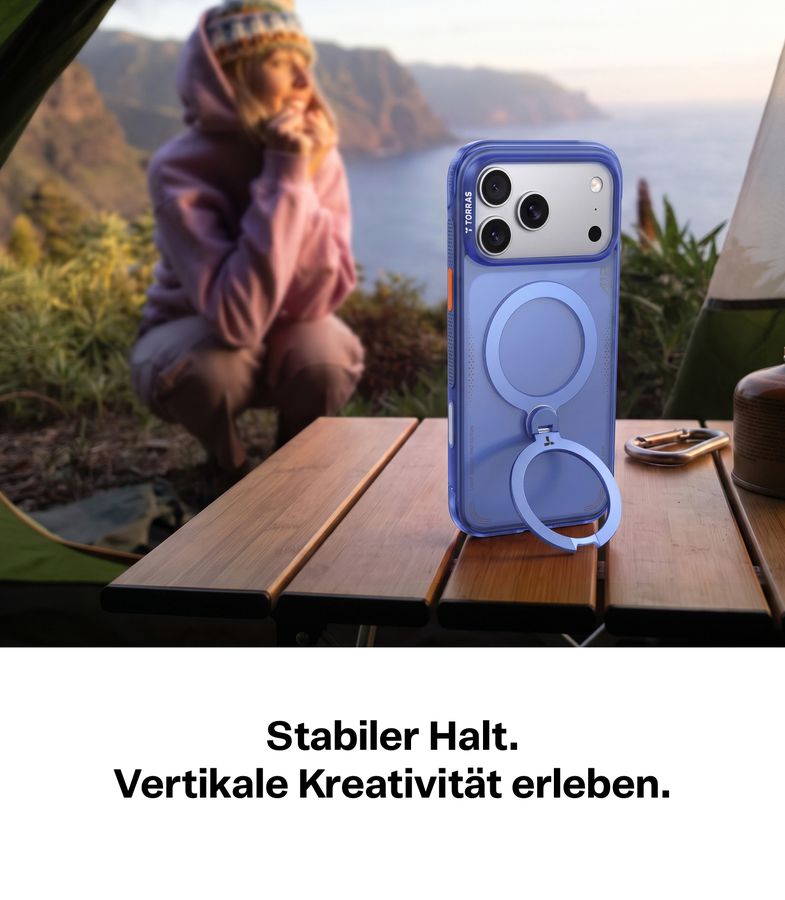 Torras Ostand Air iPhone 18 Pro Max Blue
