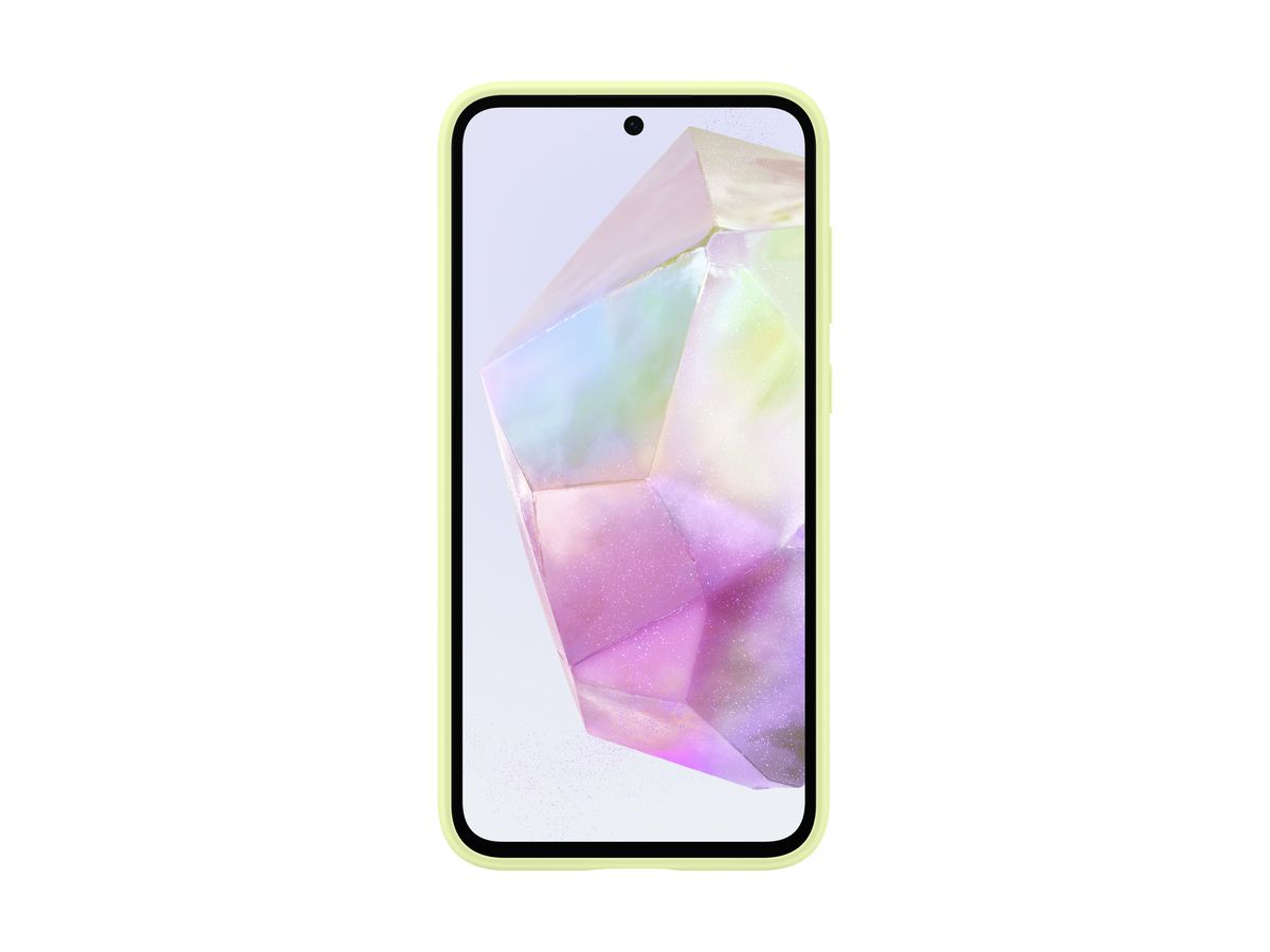 Samsung A35 Silicone Case Lime