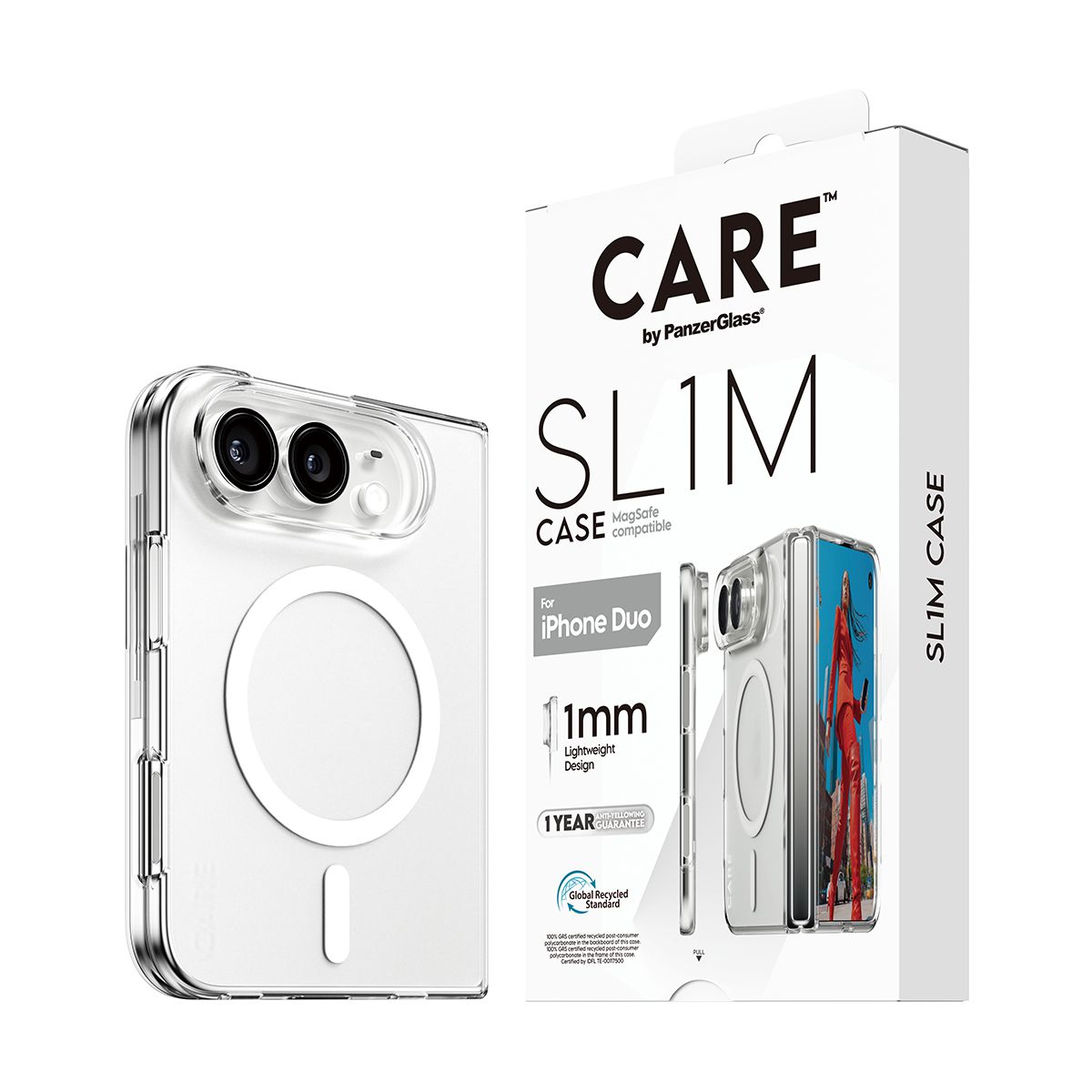 PanzerGlass iP 18 Duo SL1M Case clear