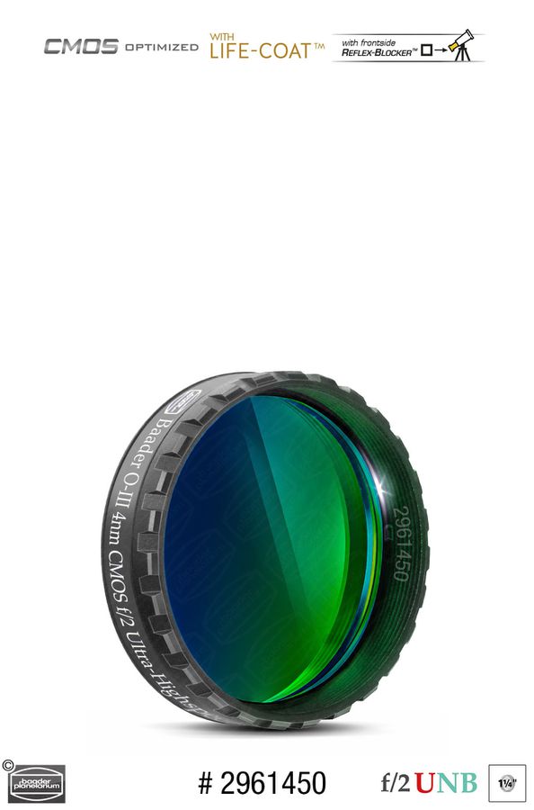 Baader Schmalband OIII 4nm 1.25" f/2