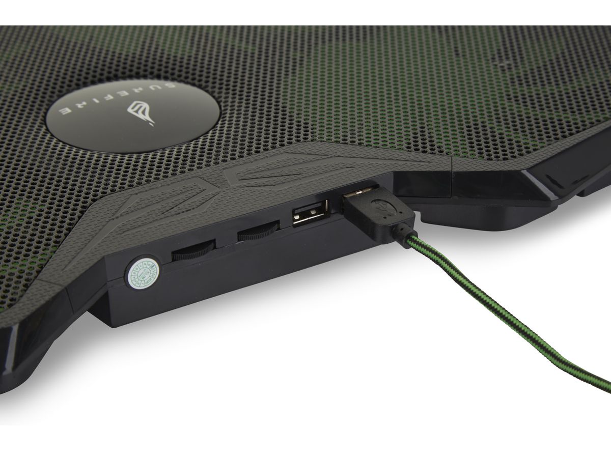 SureFire Gaming Cooling Pad Bora Green